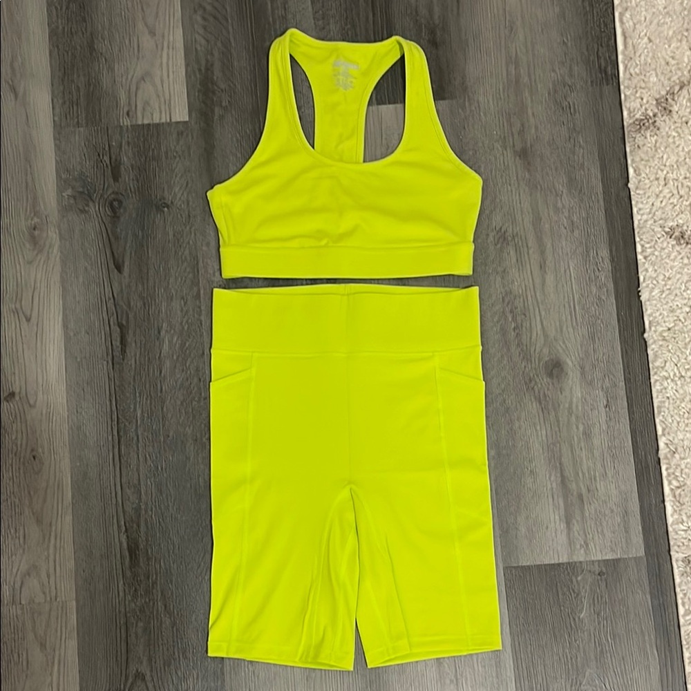 BANDIER - Matching Short and Bra Set - NEVER WORN